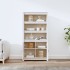 Aparador alto madera maciza de pino blanco 80x35x154