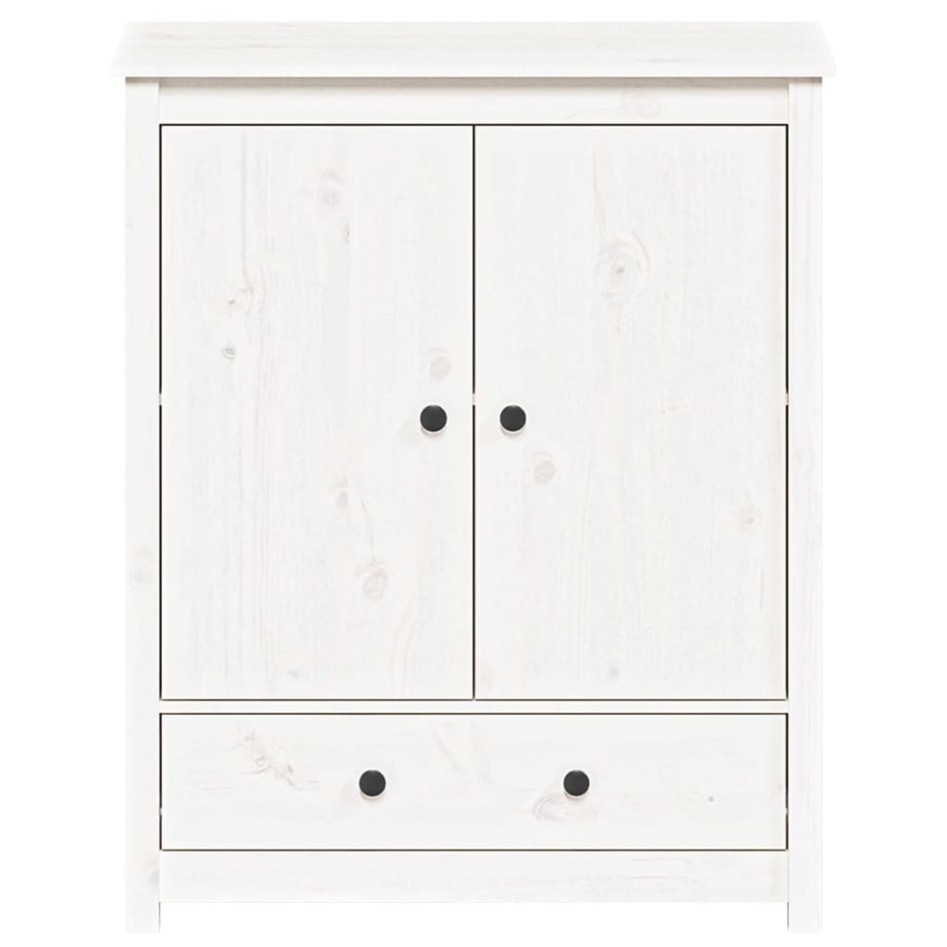 Aparador alto madera maciza de pino blanco 83x41,5x100