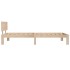 Estructura de cama madera maciza de pino 100x200
