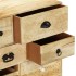 Mueble con cajones 60x30x75 cm madera maciza de