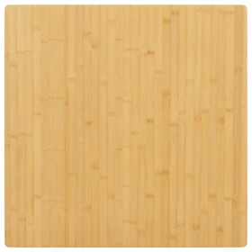 Tablero de mesa de bambú 90x90x2,5