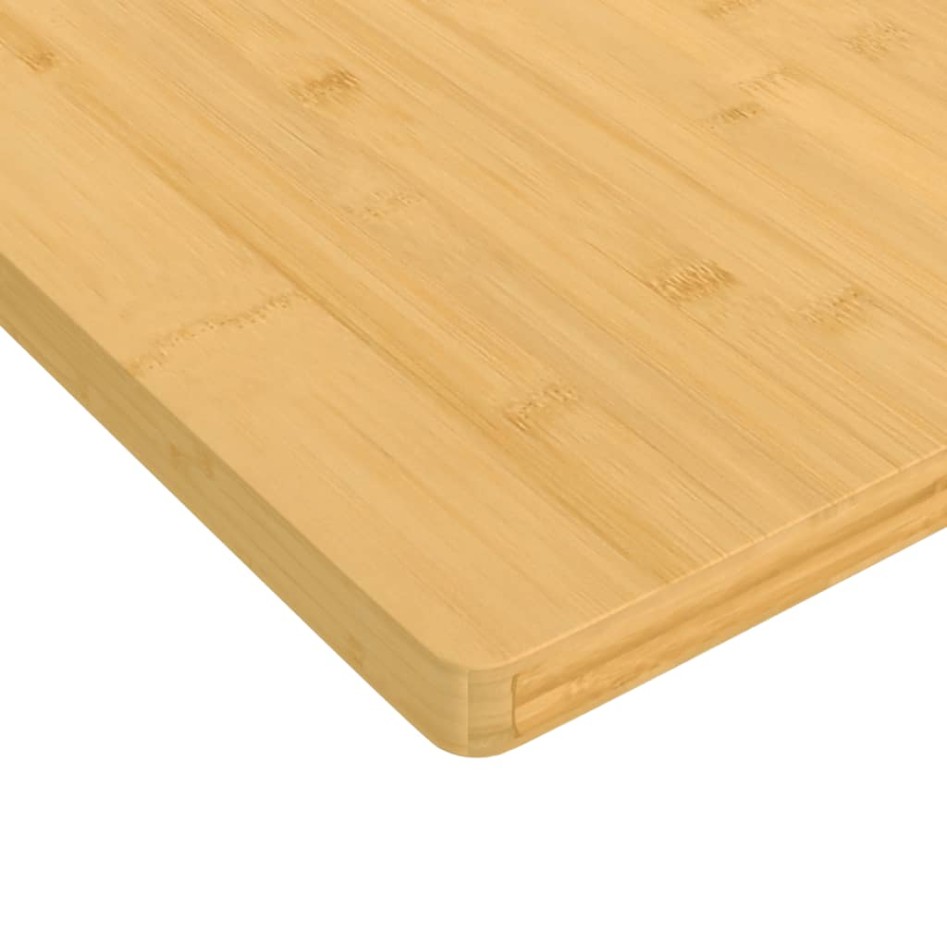 Tablero de mesa de bambú 90x90x2,5