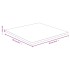 Tablero de mesa de bambú 90x90x2,5