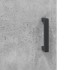 Armario de pared gris hormigón 69,5x34x90