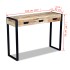 Mesa consola con 3 cajones madera maciza de mango 110x35x78