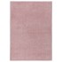 Alfombra de pelo corto rosa 240x340
