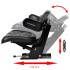 Asiento de tractor con suspensión