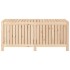 Caja de almacenaje jardín madera maciza de pino 147x68x64