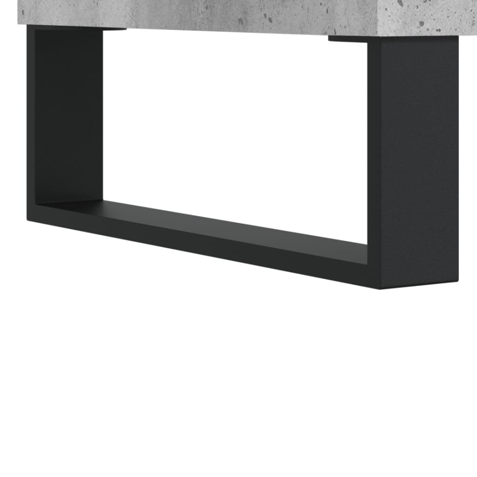 Mueble para TV madera de ingeniería gris hormigón 150x36x30