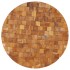 Mesa de centro de madera maciza de teca 60x60x35