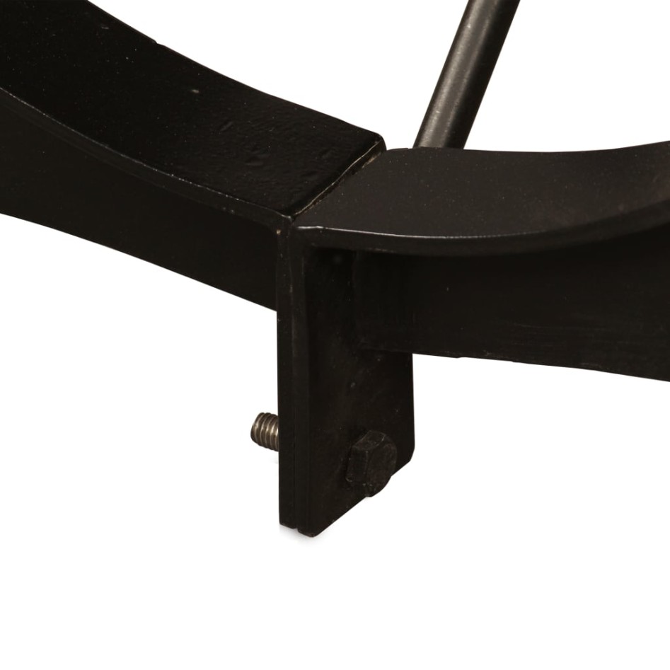 Mesa de salón comedor de madera maciza de mango rugosa 180