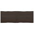 Tablero mesa madera tratada borde vivo marrón 180x60x(2-6)
