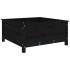 Jardinera madera maciza de pino negro 82,5x82,5x39