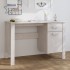 Escritorio HAMAR madera maciza de pino blanco 113x50x75