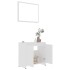 Juego de muebles de baño 4 piezas madera ingeniería