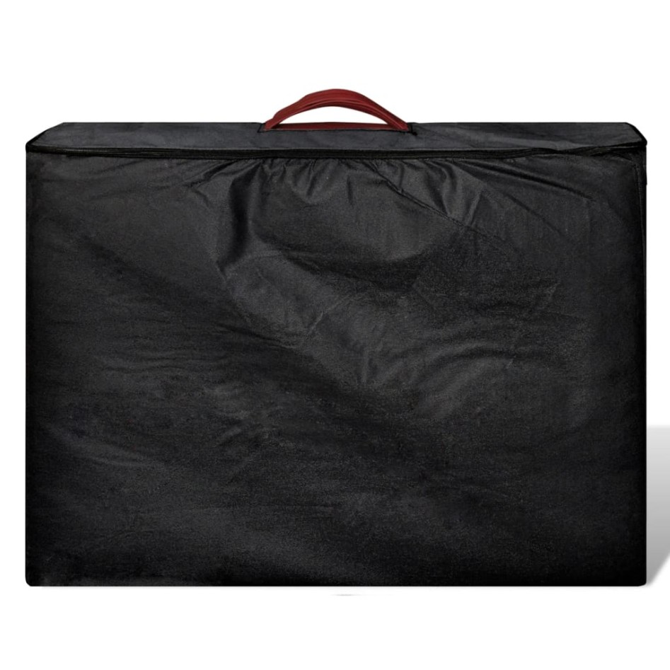 Mesa plegable masaje y accesorios 2 zonas aluminio