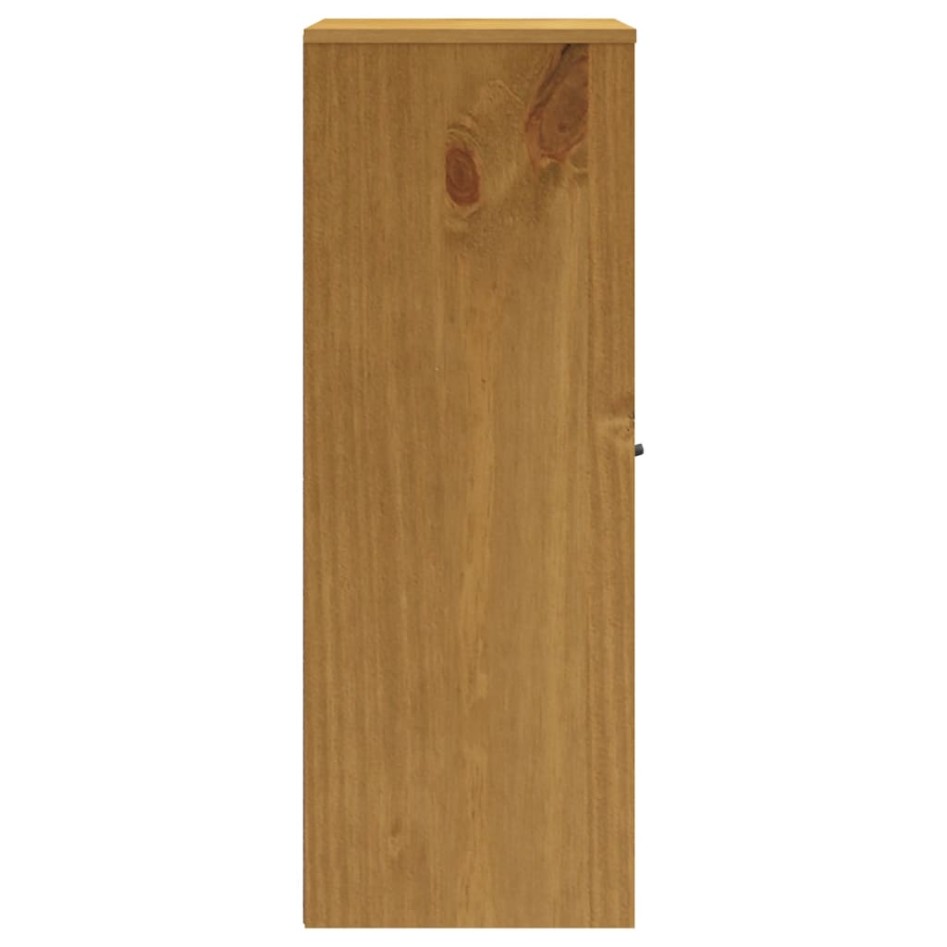 Mueble superior de aparador con puertas vidrio FLAM madera