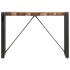 Mesa consola de madera maciza reciclada 110x35x76