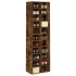 Mueble zapatero madera contrachapada roble ahumado