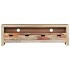 Mueble de TV madera maciza de sheesham 130x30x40