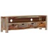 Mueble de TV madera maciza de sheesham 130x30x40