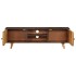 Mueble para la TV de madera maciza de mango 140x30x45