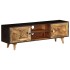 Mueble para la TV de madera maciza de mango 140x30x45