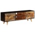 Mueble para la TV de madera maciza de mango 140x30x45