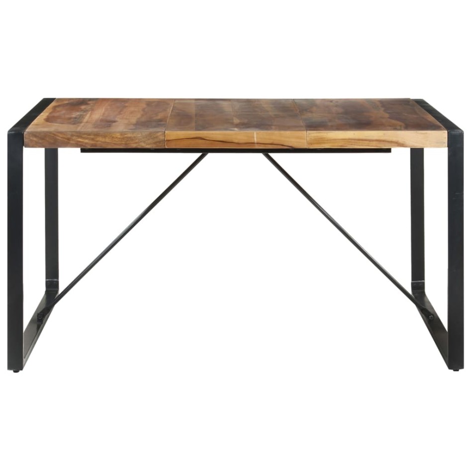 Mesa de comedor madera maciza con acabado sheesham