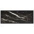 Mueble para TV negro con vidrio de mármol negro 100x40x40