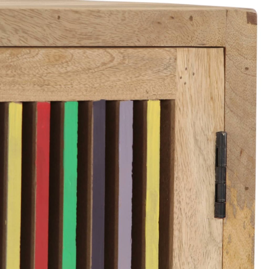 Aparador de madera maciza de mango 100x30x75