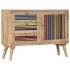 Aparador de madera maciza de mango 100x30x75