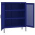Armario de almacenamiento acero azul marino 80x35x101,5