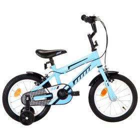 Bicicleta infantil 14 pulgadas negro y