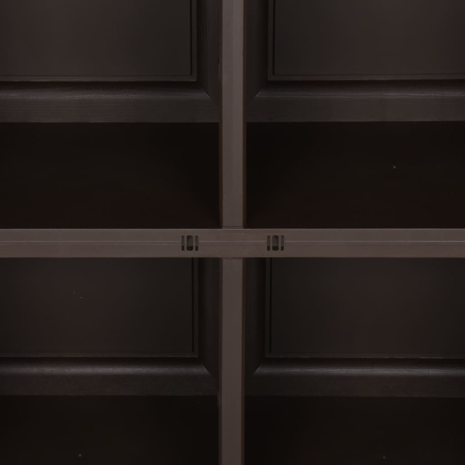 Armario de plástico diseño de madera marrón 79x43x85,5