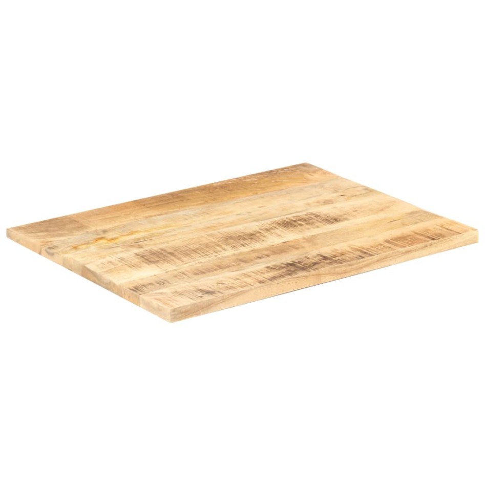 Superficie de mesa madera maciza de mango 25-27 mm 80x70