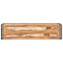 Mueble para la TV de madera maciza reciclada 120x30x40