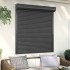 Persiana de aluminio gris antracita 130x140
