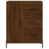 Aparador de madera de ingeniería marrón roble 69,5x34x90