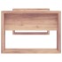 Mesa de centro de madera maciza de teca 110x60x40