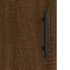 Aparador de madera de ingeniería marrón roble 69,5x34x90