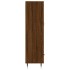 Aparador alto madera de ingeniería roble marrón 69,5x31x115