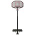 Canasta de baloncesto polietileno negro 258-363