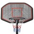 Canasta de baloncesto polietileno negro 258-363