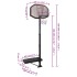 Canasta de baloncesto polietileno negro 258-363