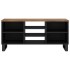 Mueble de TV madera mango y madera contrachapada 100x33x46