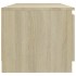 Armario TV con luces LED roble Sonoma 140x40x35,5