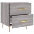Mesitas noche 2 uds madera ingeniería gris Sonoma 40x35x47,5