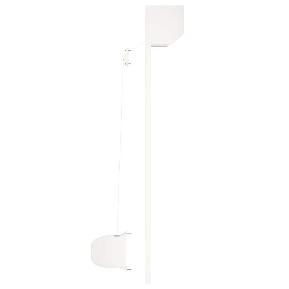 Persiana de aluminio blanca 70x100