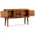 Aparador de madera maciza acabado miel 120x30x75